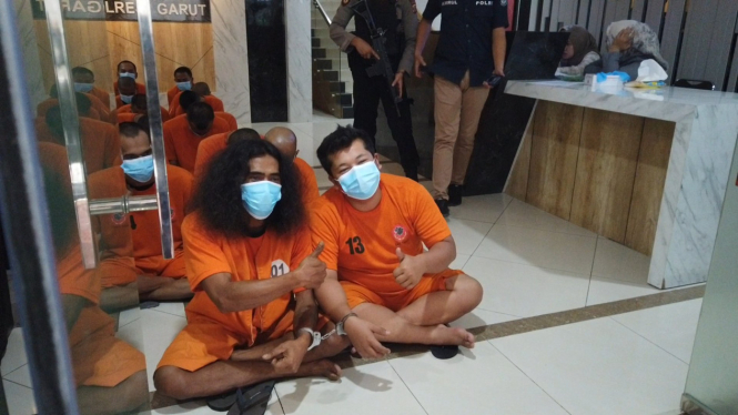 Paranormal tersangka penyalahgunaan ganja di Garut
