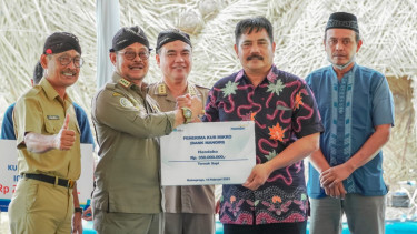 Kunjugan kerja Menteri Pertanian Syahrul Yasin Limpo ke Rajendra Farm