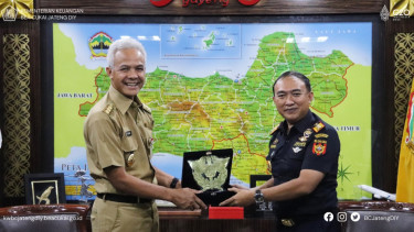 Bea Cukai Jateng melakukan kunjungan kerja ke Pemprov Jawa Tengah