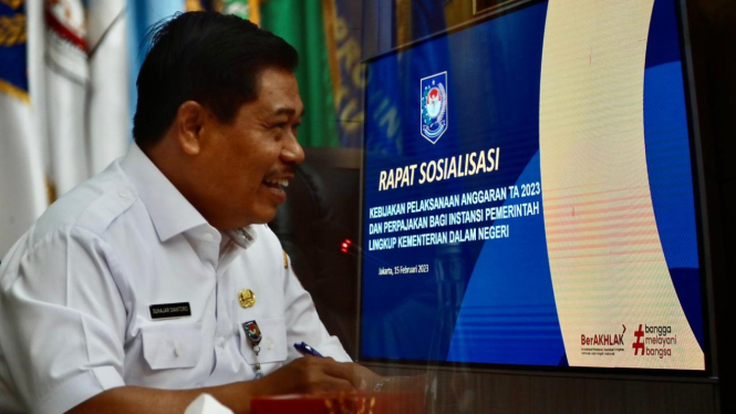 Sekretaris Jenderal (Sekjen) Kementerian Dalam Negeri (Kemendagri) Suhajar Diant