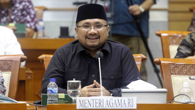 Menteri Agama, Yaqut Cholil Qoumas.