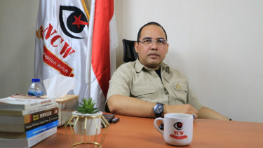 Ketua Nasional Coruption Watch (NCW) Hanifa Sutrisna