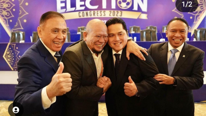 Erick Thohir jadi Ketua Umum PSSI 
