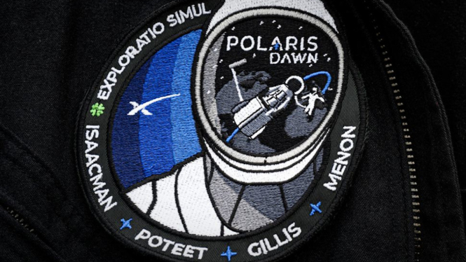 Logo Polaris Dawn.