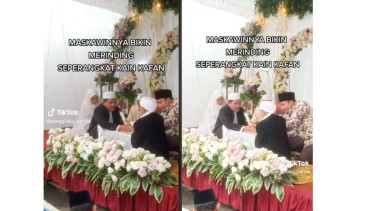 Viral, Nikah Mas Kawin Kain Kafan