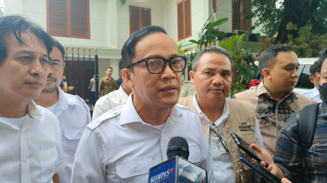 Ketua Umum JoMan Immanuel Ebenezer di Rumah Prabowo jalan Kertanegara IV