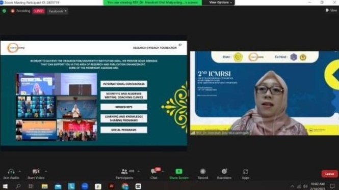 Universitas Persada Indonesia Y.A.I gelar Konferensi Internasional secara virtua