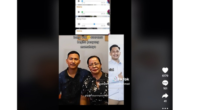Rekaman suara brigadir J terhadap ibu tercinta