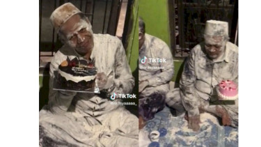 Perayaan ulang tahun suami tak biasa di media sosial