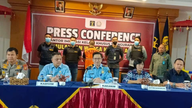 Buronan Interpol Ditangkap di Bali dan Dipulangkan ke Italia