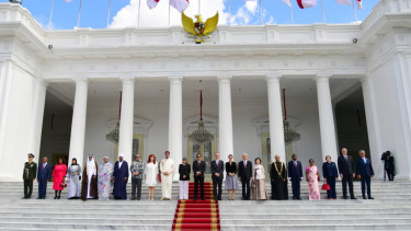 Presiden Jokowi Terima Surat Kepercayaan Sebelas Duta Besar Negara Sahabat