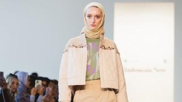 Modest fashion Kami di New York Fashion Week. 
