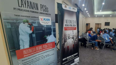 Sosialisasi Indonesia Bebas PCBs di Kawasan Industri MM2100, Cibitung, Bekasi, Jawa Barat, awal pekan ini.