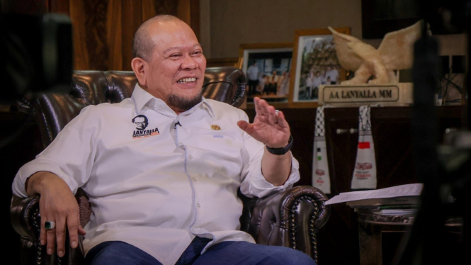 Ketua DPD RI, AA LaNyalla Mahmud Mattalitti