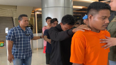 Pelaku penusukan terhadap Acong di Cengkareng, Jakarta Barat.
