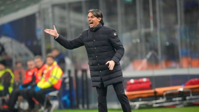 Pelatih Inter Milan Simone Inzaghi