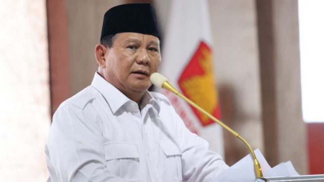 Ketua Umum Gerindra Prabowo Subianto.