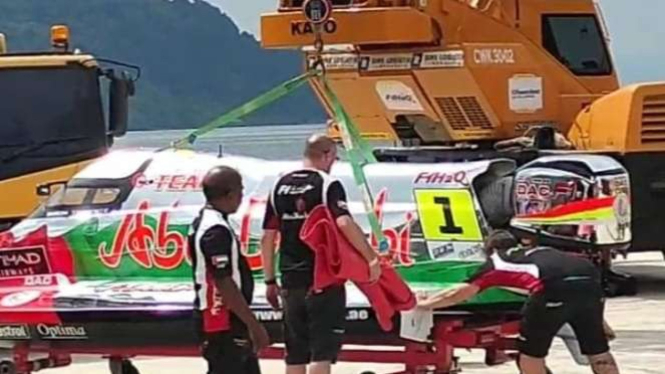 Venue F1 Powerboat Danau Toba