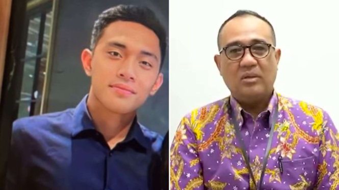 Dandy dan ayahnya Rafael Alun Trisambodo