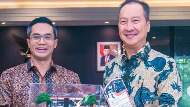 Anindya Bakrie bertemu Menperin