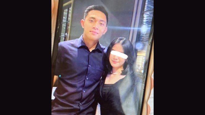 Mario Dandy Satriyo bersama wanita inisial A