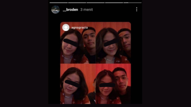 Mario Dandy Satriyo bersama wanita inisial A