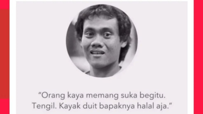 Quote viral ala Kasino Warkop yang viral belakangan ini