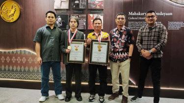 Penulis buku bertajuk Teknik Prasarana dan Transportasi dari PSP4 raih Rekor MURI 2023