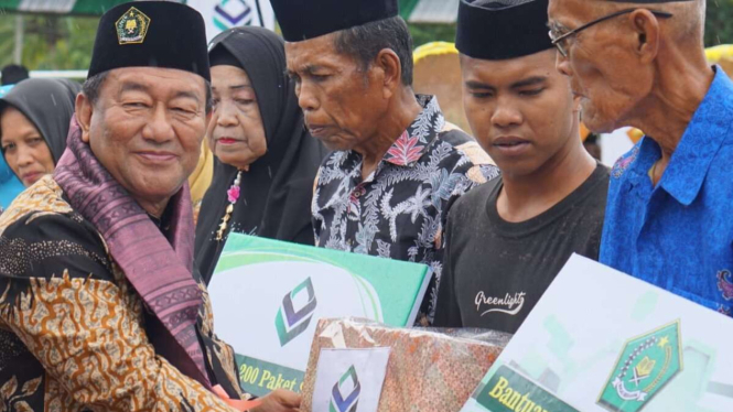 Kemenag Launching Program Kampung Zakat di Desa Pammana Sulawesi Selatan