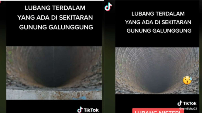 Lubang Misterius di Gunung Galunggung