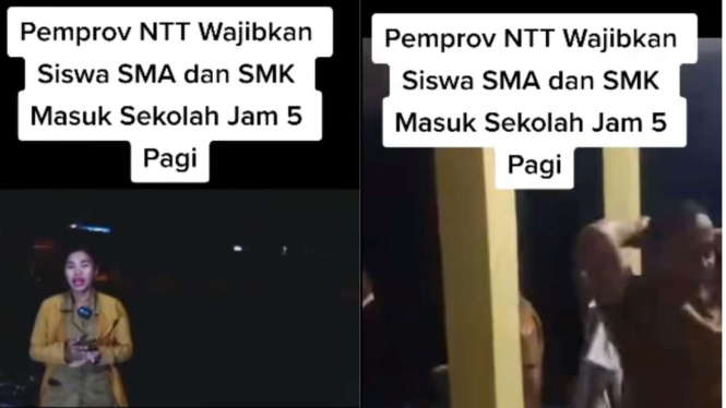 Sekolah di NTT Masuk Jam 5 Pagi