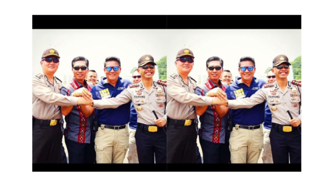 Irjen Krishna Murti bersama teman Akpol 91
