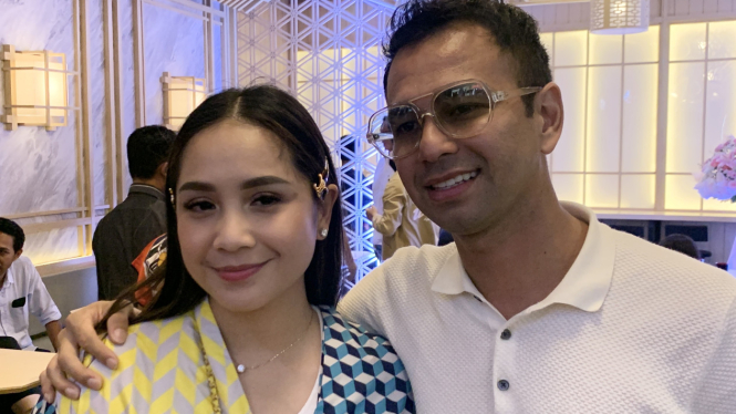 Nagita Slavina dan Raffi Ahmad.
