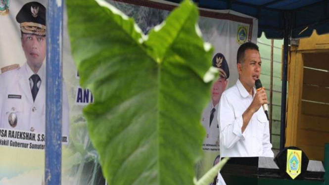 Wakil Gubernur Sumatera Utara, Musa Rajekshah. 