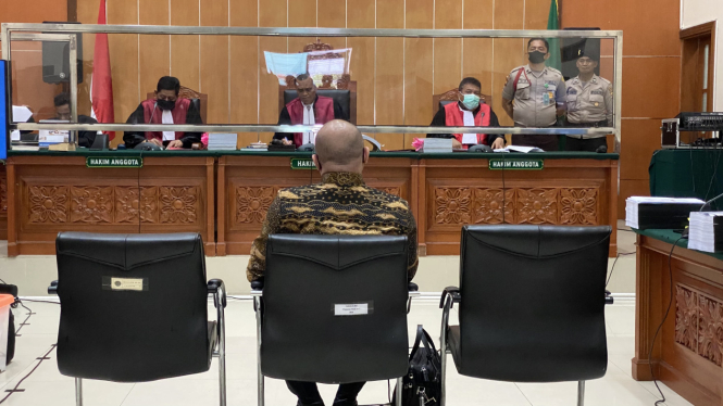 Teddy Minahasa jalani sidang kasus peredaran narkoba di PN Jakbar