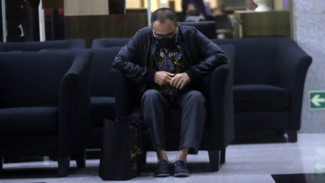 Rafael Alun Trisambodo usai diperiksa KPK.