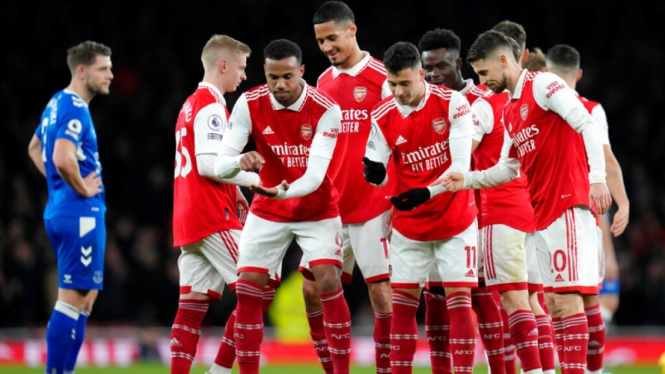 Arsenal vs Everton di Premier League