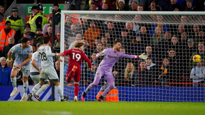 Liverpool vs Wolverhampton di Premier League