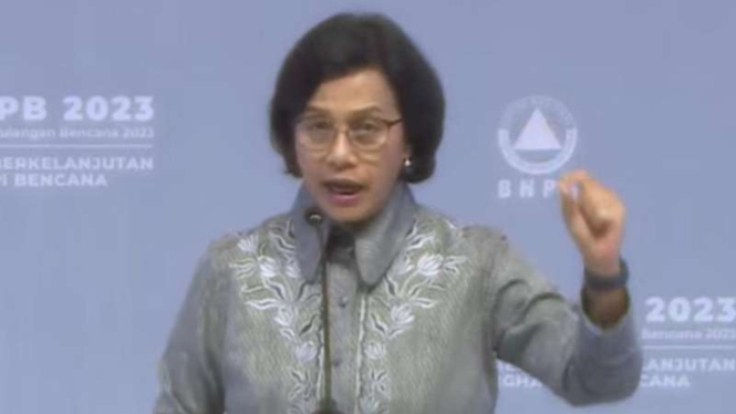 Menteri Keuangan Sri Mulyani Indrawati.