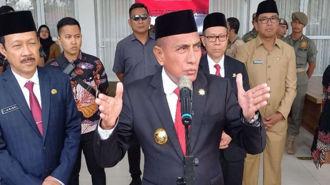 Gubernur Sumatera Utara Edy Rahmayadi