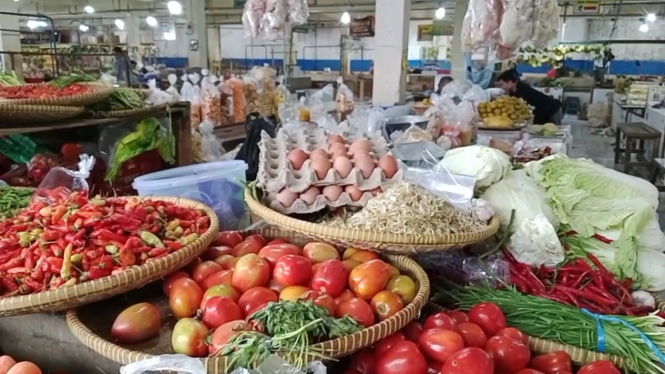 Harga Bahan pokok mulai naik di pasar Pagi Kota Cirebon
