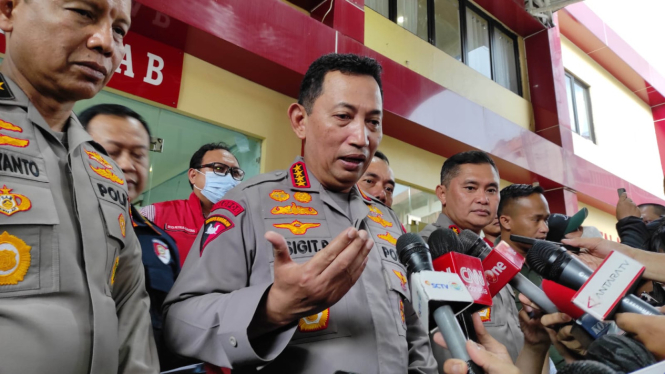 Kapolri Jenderal Listyo Sigit Prabowo.