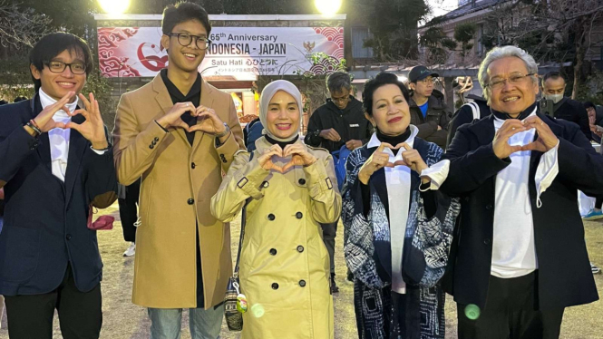 Dubes Heri Akhmadi Sambut Pelari Indonesia di Ajang Tokyo Marathon 2023