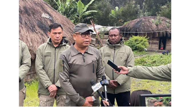 Kepala Operasi Satgas Damai Cartenz Kombes Faizal Rahmadani 