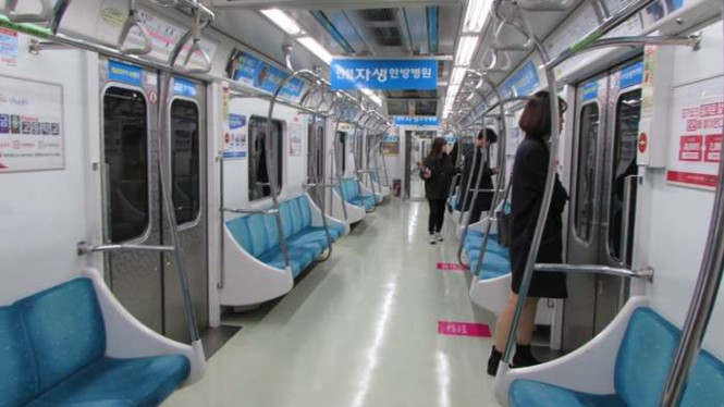 Seoul  Metropolitan Subway, Kereta bawah tanah di Korea Selatan.
