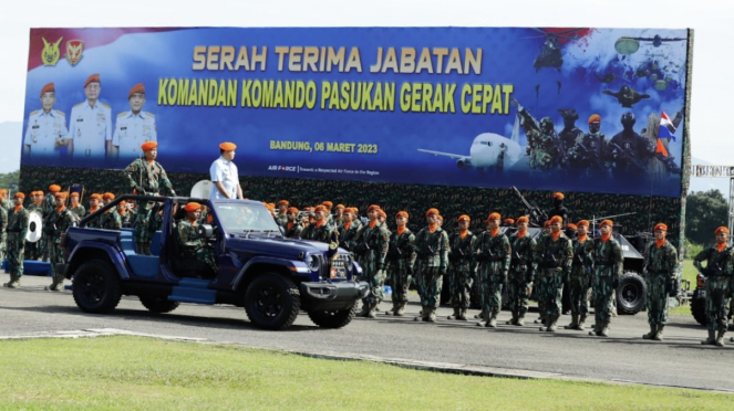 Sah, KSAU Lantik Eks Danpaspampres Jadi Dankopasgat TNI AU