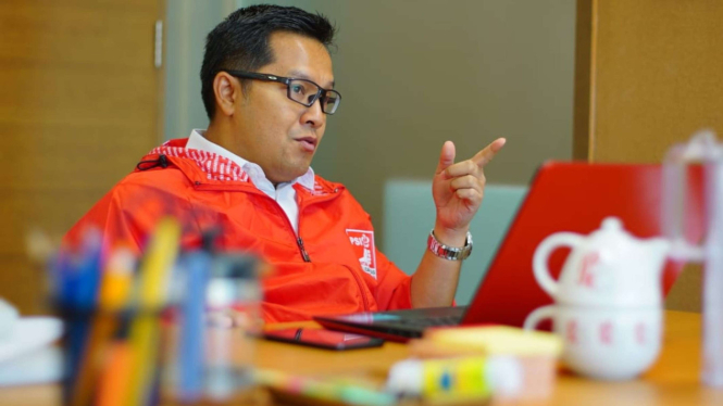 Ketua DPP PSI, Ariyo Bimmo