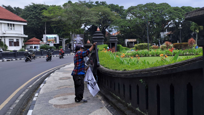 Pagar Alun-alun Kota Malang Akan Dibongkar