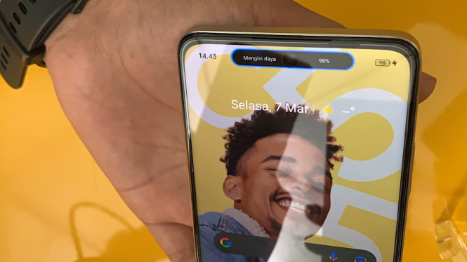 Fitur Mini Capsule di Realme C55 NFC.