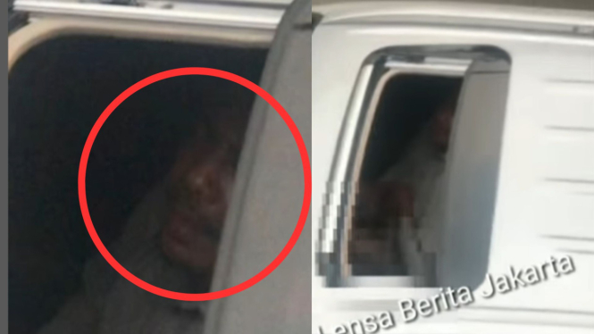 Buka Sunroof, Sopir Pajero Onani di Bawah JPO Kuningan Madya